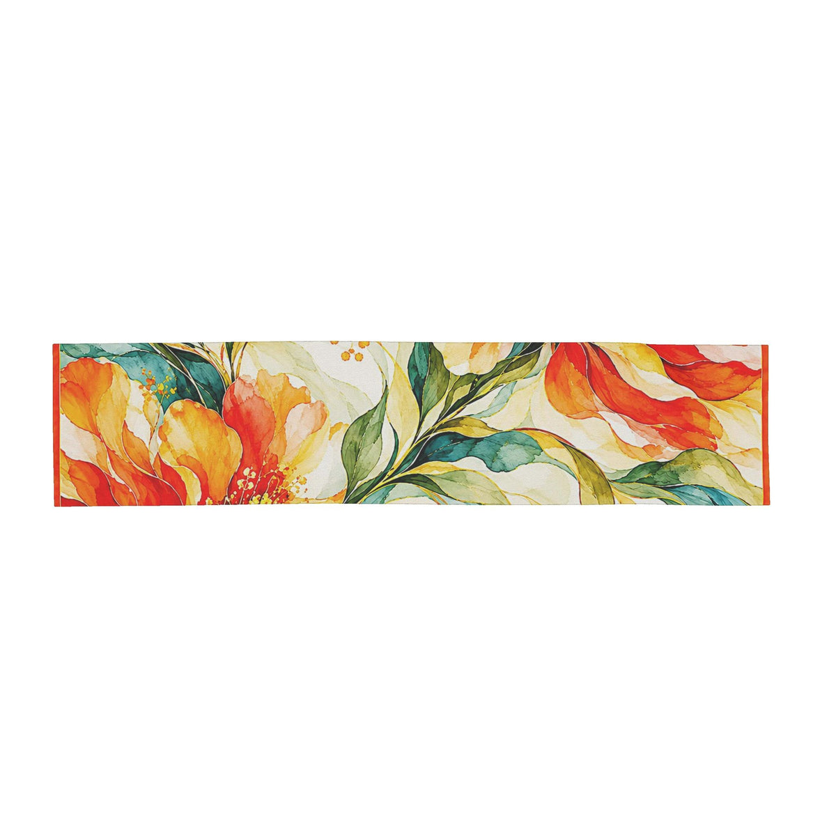 Coral Reverie Silk Scarf | 100% Silk Floral Scarf