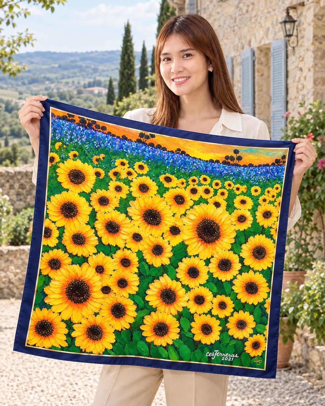 Fields of Sunshine | Celeste Ferreras | Artist's Corner Limited Edition