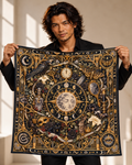 The Midnight Séance Silk Bandana - Limited Edition Halloween Collection